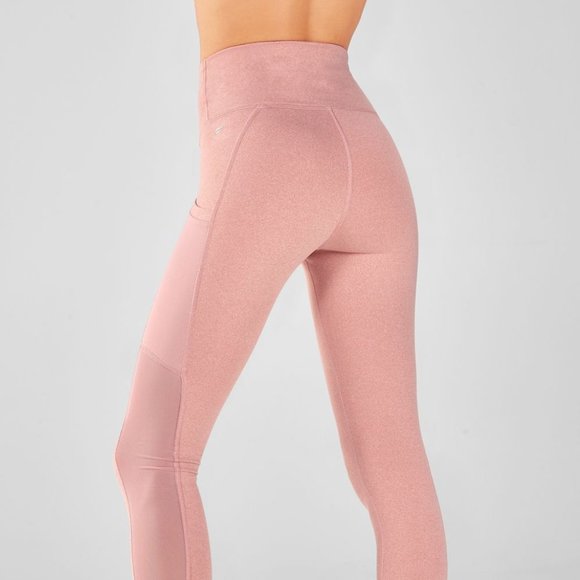 FABLETICS NWT PINK/NUDE HIGH RISE LEGGINGS!! - Picture 2 of 13